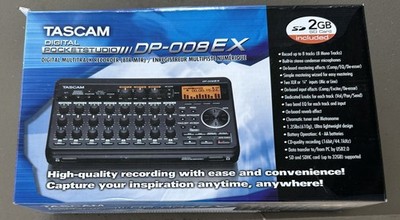 TASCAM DP-008EX 8-track Multi track Recorder Digital Pocketstudio