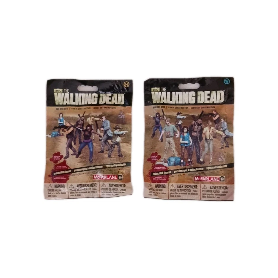 行尸走肉建筑套装神秘包 -(1 小时 + 1 瓦)麦克法兰品牌 - 全新 — 第 2/4 张图片