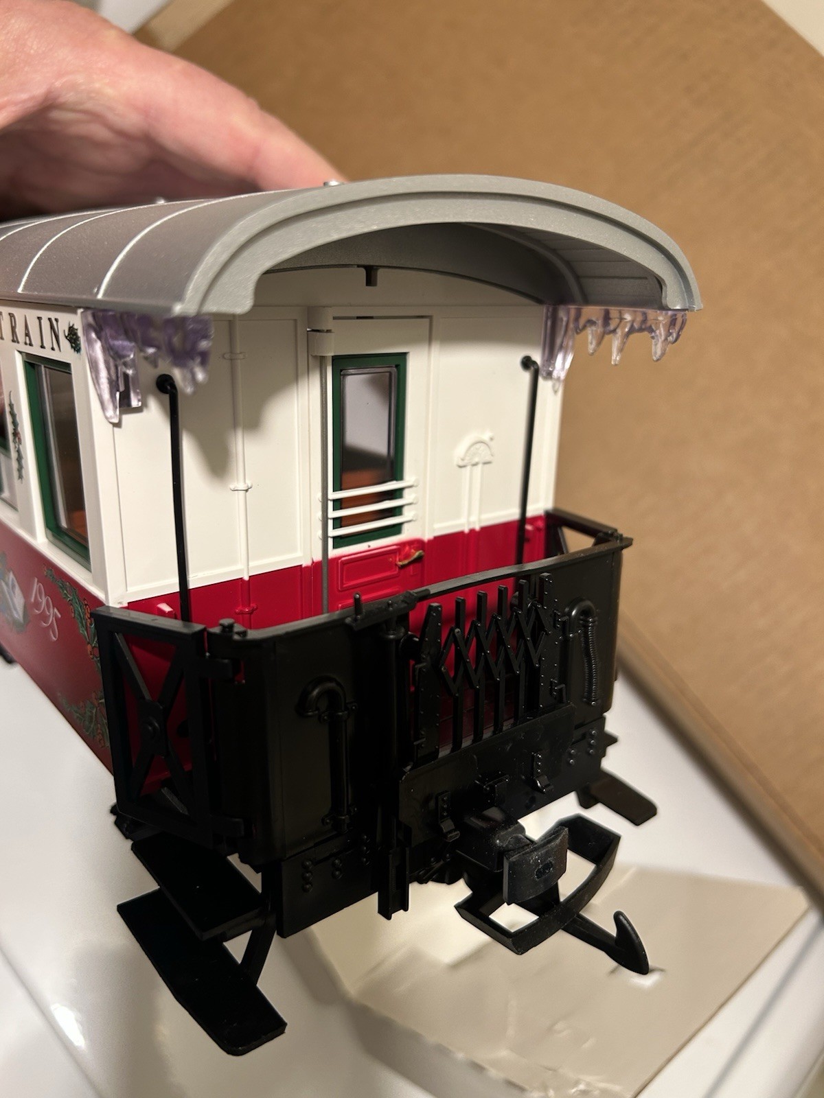 LGB 36074 Christmas 1995 Passenger Car, G Scale, Rare, NEW, Ideal Gift