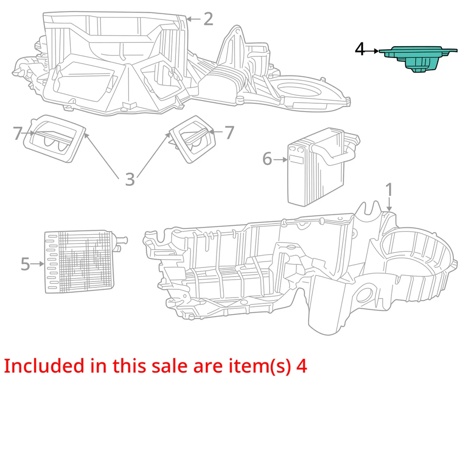 Soplador de merodeador de neón Dodge Plymouth 1995-1999 con motor de rueda 4644918 - nuevo OEM Foto 2 de 3