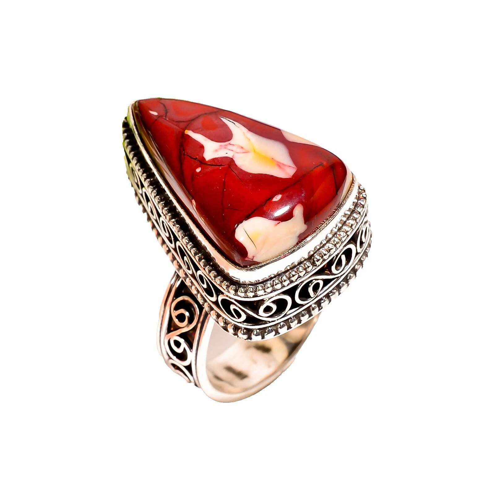 Mookaite Fashion Rings