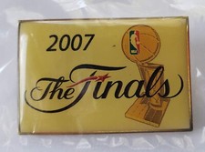 Vintage 2007 NBA THE FINALS Lapel Pin San Antonio Spurs Cleveland Cavaliers NEW