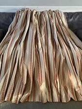 DOUBLE DOOR VINTAGE BESPOKE EXTRA WIDE HEAVY 6kg DOOR CURTAIN~233”WX78”L~MTM~