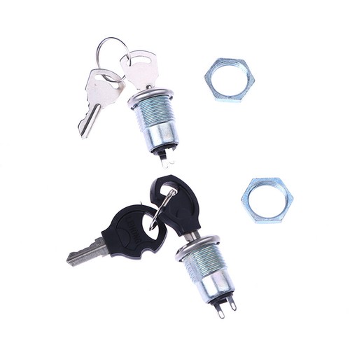 1 Set 12mm Stainless Steel Electronic Key Switch Phone Lock S1203 2PIN 2 Keys - Zdjęcie 5 z 11