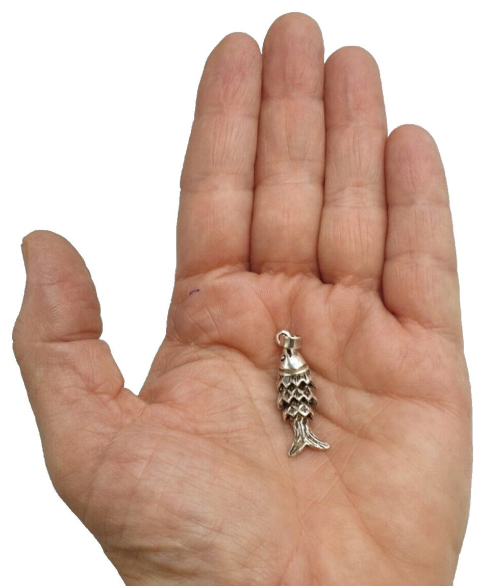 Ciondolo In Argento, Pesce Mobile - Foto 5