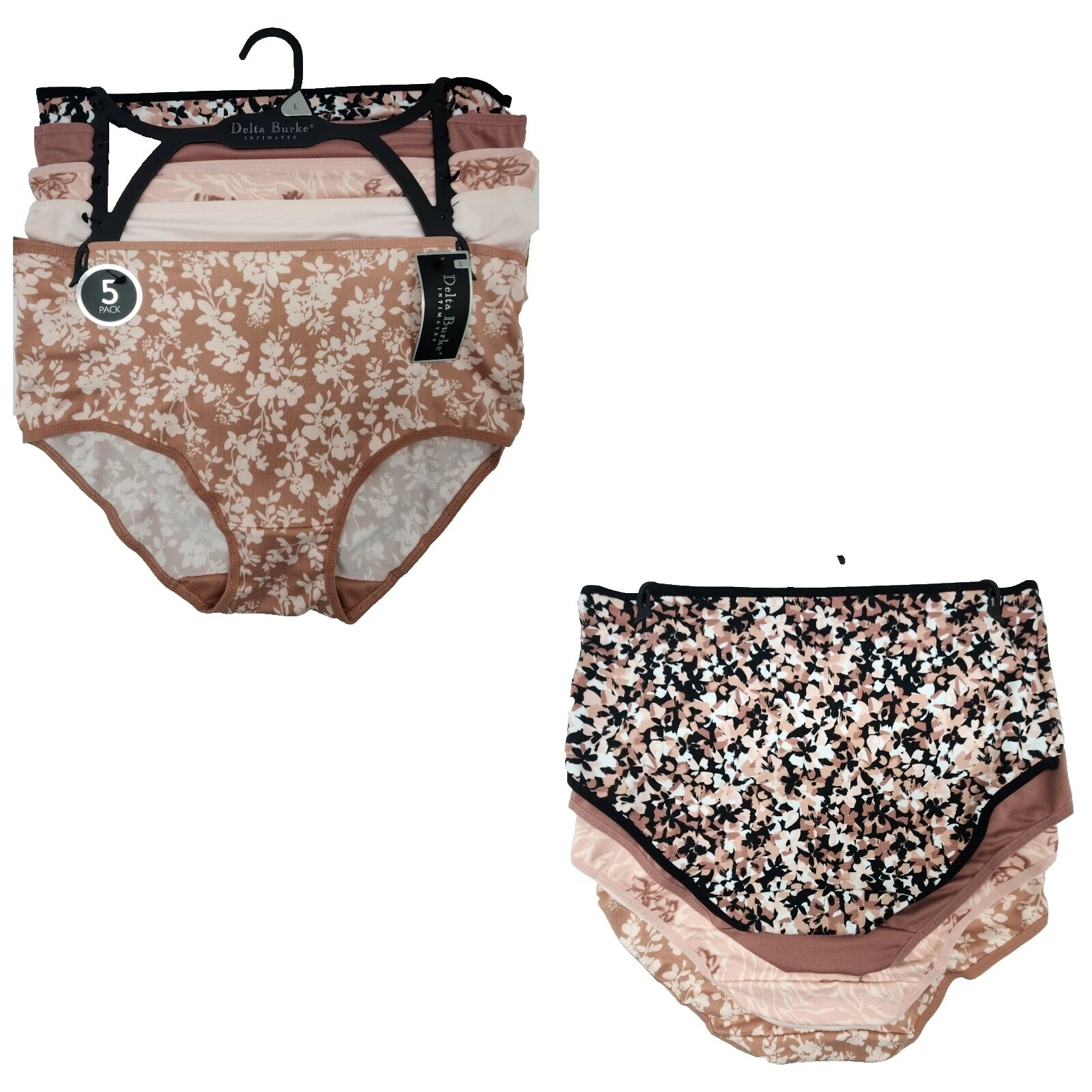 Bragas negro poliéster Delta Burke para Mujeres