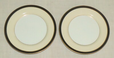 Fitz & Floyd Montmartre TWO 6.1/2'' Bread Plates