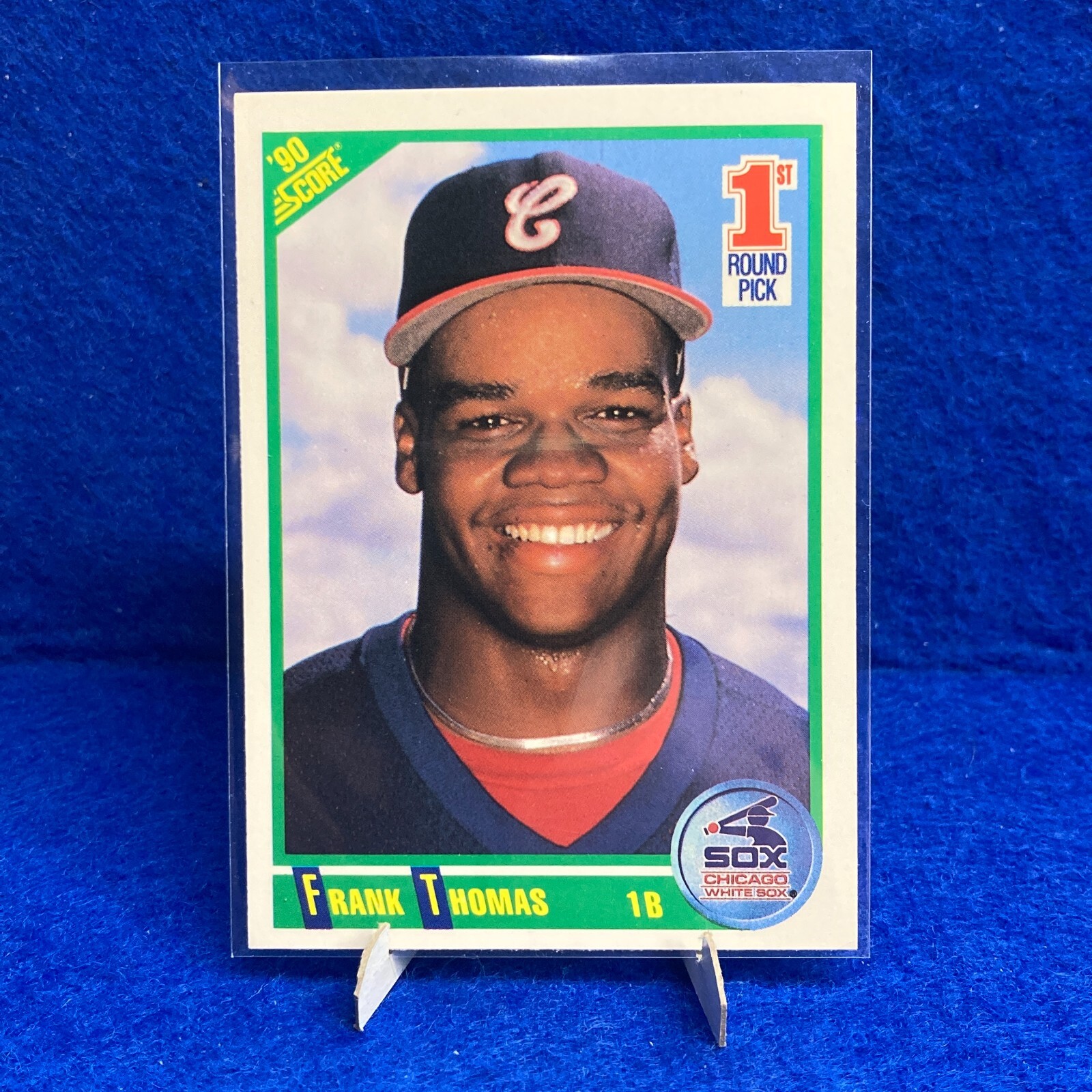1990 Score Baseball 1st Round Pick / Frank Thomas RC #663