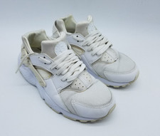 Nike Air Huarache Run GS Boy's Size 6.5Y Running Shoes White See desc