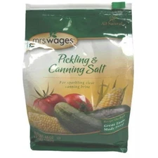 (6 packs)Mrs. Wages® Pickling and Canning Salt - 3 lb per pack