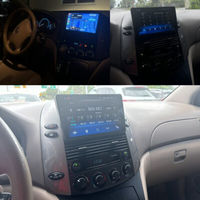 Android 13 Apple CarPlay Car Radio GPS RDS Wifi JBL For Toyota Sienna 2004-2010