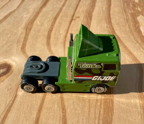 Vintage 1993 GI Joe Tonka Semi Truck Hauler Combat Military Machine NO FLATBED