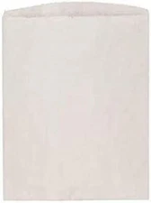 1000 Paper Bags White Kraft Flat 1000 Natural Retail Sales Merchandise 12 x 15