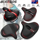 BUCKLOS ​Comfort Wide Big Bum Soft Bike Seat Sporty Cushion Pad Bicycle Saddle