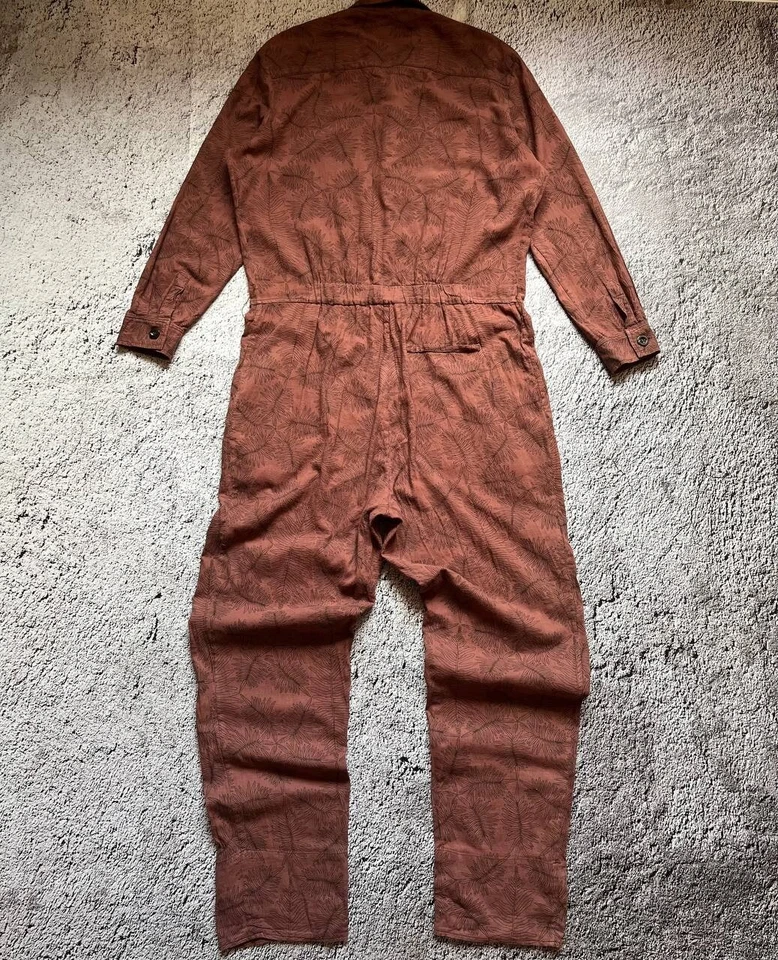 A.P.C. Mono marrón estampado integral talla M Foto 4 de 4