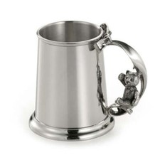 Royal Selangor Pewter Teddy Bears Picnic Christening Tankard 14cL Capacity