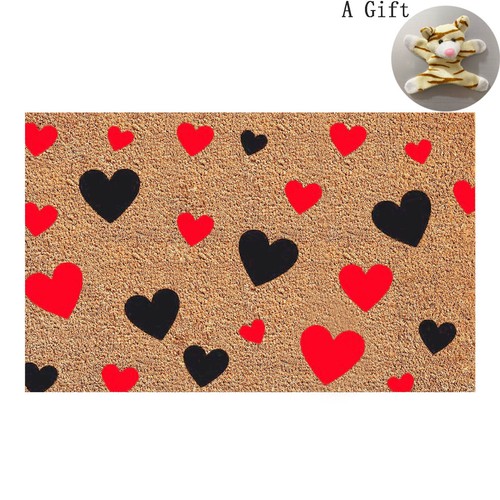 Valentine's Day Floor Mats Holiday Mats Welcome Door Mats Polyester Door Mats - Picture 2 of 39