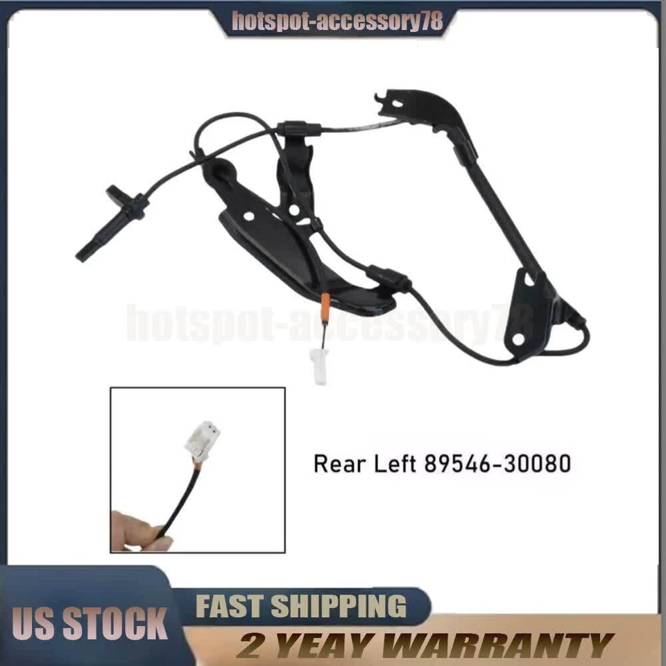 NUEVO Para Lexus IS300 IS350 GS350 SENSOR DE VELOCIDAD DE RUEDA ABS TRASERO IZQUIERDO STOCK EN EE. UU. Foto 2 de 4