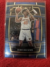 Jericho Sims - ROOKIE- 2021-22 Panini Select Concourse Blue Retail  #87