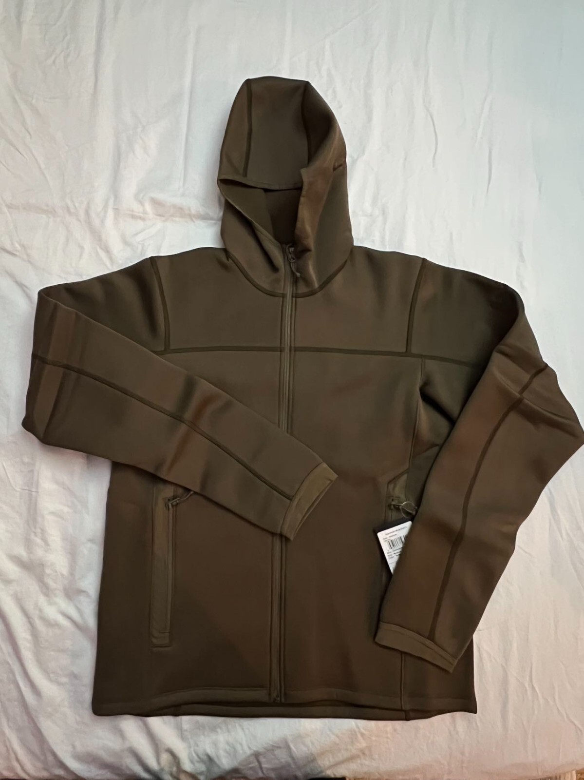 ARC'TERYX Nuovissima felpa con cappuccio Arcteryx Leaf Full Zip Naga Gen 2.1 Small Ranger Green