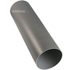 Duct Round Ducting Pipe 4" 100mm Plastic Ventilation Fan Extractor Tube vent pvc