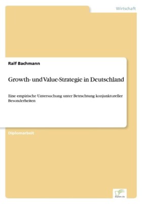 Growth- und Value-Strategie in Deutschland | Buch | 9783838659633