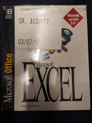 Microsoft Office Excel 5.0 - FR (1993)