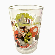 Brand New McDonalds Shreck The Third Glass 2007.  16 Ounce Shrek Donkey Fiona