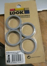 LOOK carbon steerer tube spacers 1 1/8 diameter NEW! In factory packaging.