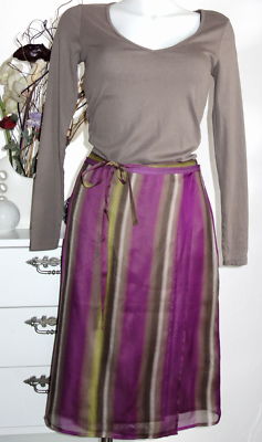 s. OLIVER silk skirt skirt size M, L, XXL pleated silk New with tags pink