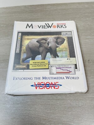 NEW Movie Works Deluxe Version 5.0 Macintosh NOS Guide Visions Interactive Maker