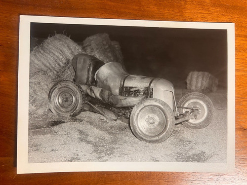 1939 Vintage Race Car Photo of Henry Guerand Decapitated in this accident in NJ