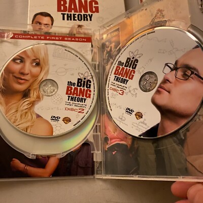 Big Bang Theory - Seasons 1-2 (DVD, 2009, 7-Disc Set) 883929083350