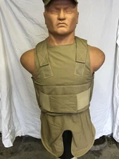 *NEW*BAE SYSTEMS Low Visibility Body Armor Vest NO ARMOR H92222-06-D-002-0043 LG