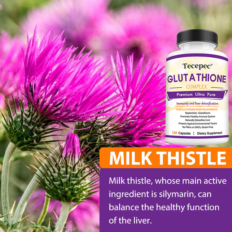 L-Glutathione 500mg Capsules Liver Aid Antioxidant Immunity Support