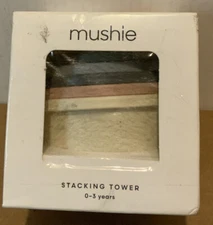 🌍 mushie Stacking Tower 0-3 years,New ‼️