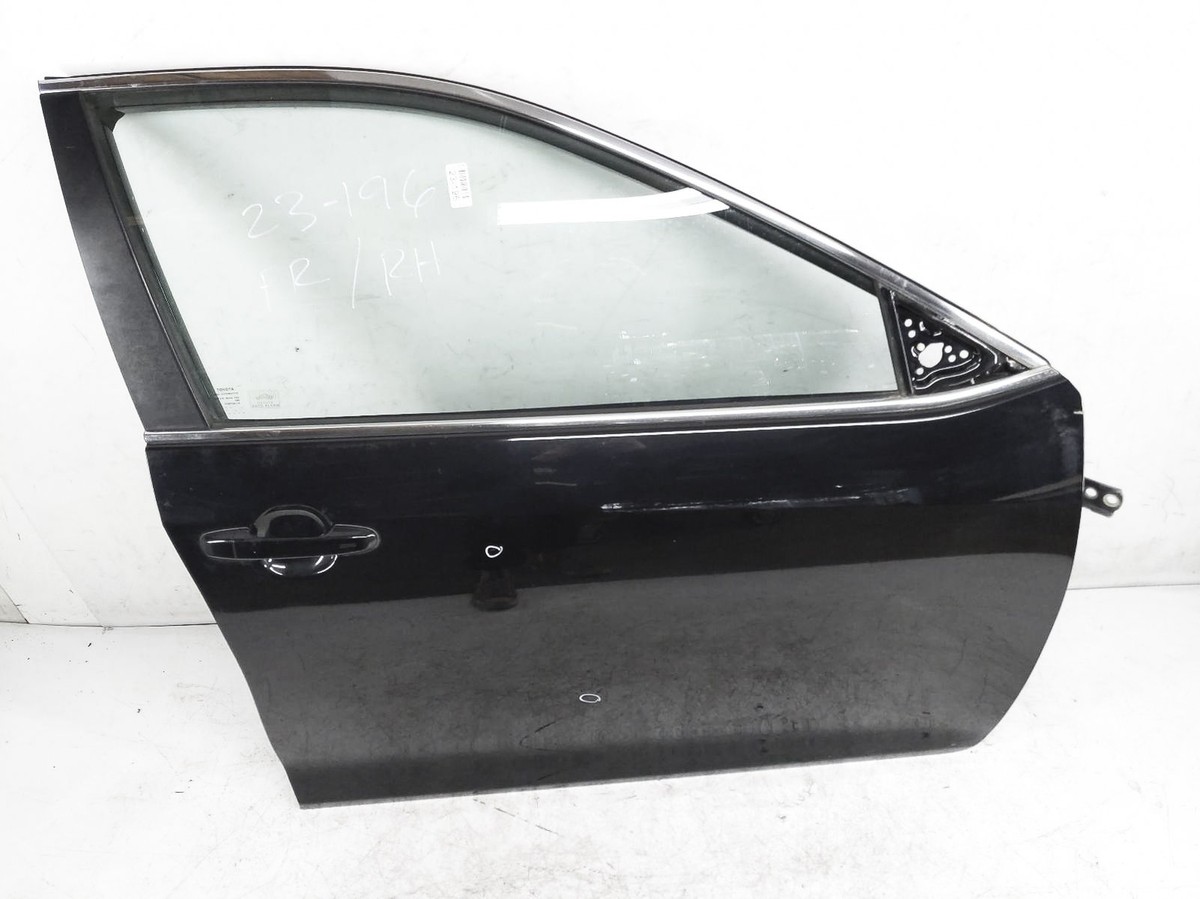 2012-2014 Toyota Camry Front Passenger Right Door - Black (218