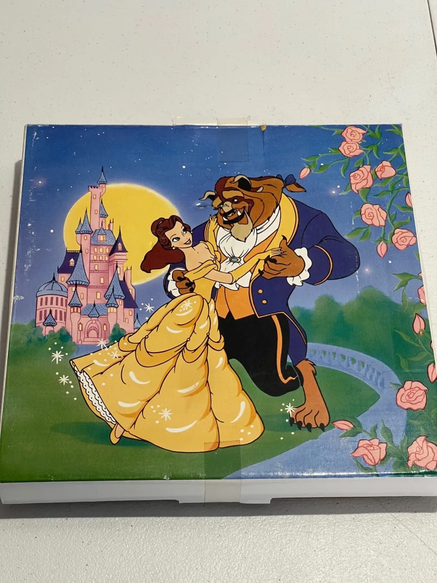 Walt Disney Beauty And The Beast Disney Collector's Plate Japan Original  Box