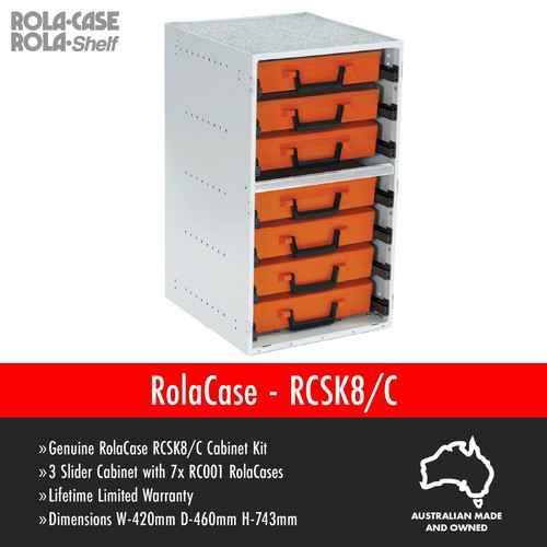 RolaCase RCSK8/C storage tool box organiser van shelving racking ...