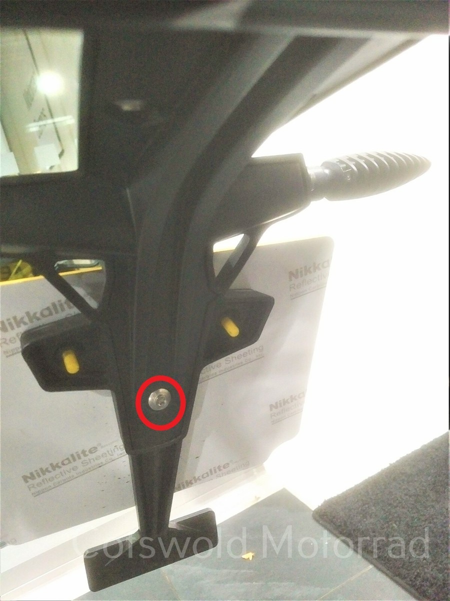 Brand New Genuine BMW Motorrad Rear Mudguard Extension R1200R RS 