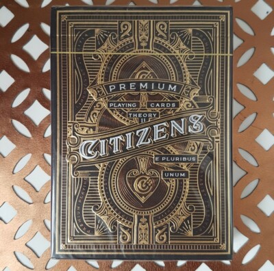 Citizen Playing Cards New & Sealed Theory11 USPCC Deck