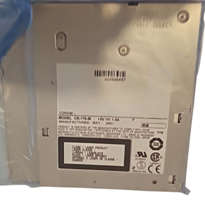 Matsushita CR-176-M Slim CD ROM Drive 24x Original Silver for