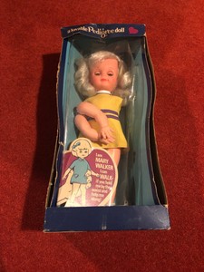 vintage walking doll