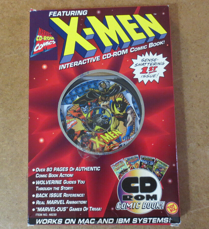X-Men Giant Size 1 - Interactive CD-ROM Comic Book (Windows/Mac