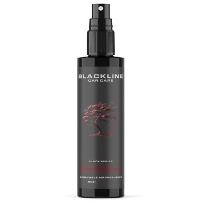 #ad Blackline Car Care Teakwood Car Air Freshener Long Lasting Oder Eliminator $18.24