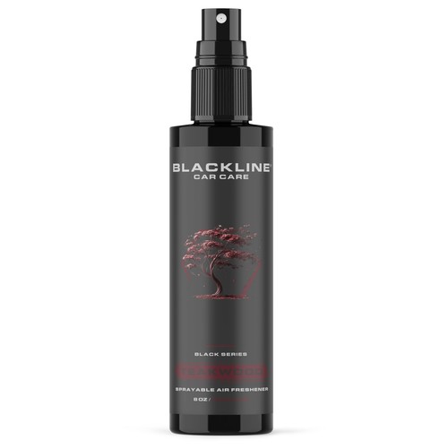 Blackline Car Care - Teakwood Car Air Freshener Long-Lasting Oder Eliminator - 第 1/3 張圖片