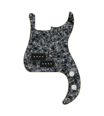 #ad Precision Bass Black Pearl Loaded Pickguard with Hot Drive Pickups by 920D $252.99