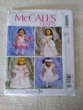 McCall's M6981 Clothes and Accessories for 18" Doll 14 Various Options Uncut