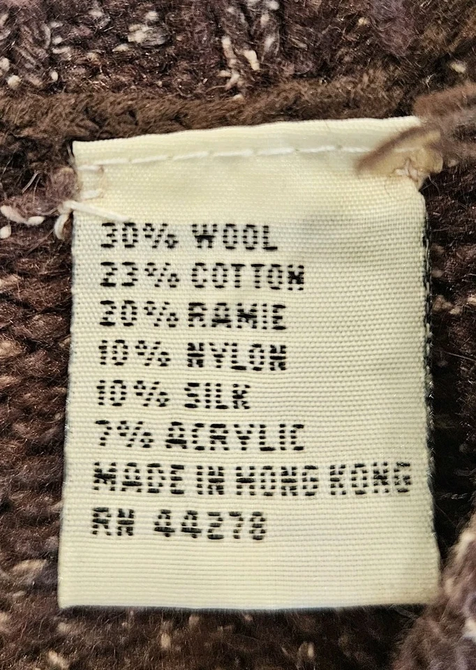 De Colección Marisa Christina Mujer Suéter Chaleco Talla M Chaleco Reno Tejido Naturaleza Vacaciones Foto 4 de 4