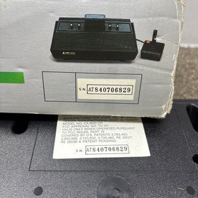 Atari 2600 Darth Vader Console Set - Complete In Box & Matching Serials *Tested*